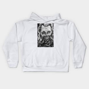 Mad Max - "To The Gates Of Valhalla" Immortan Joe portrait (original) Kids Hoodie